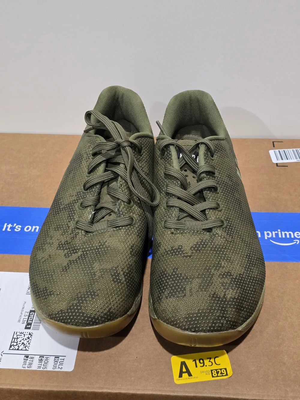 NOBULL Olive Camo Athletic Trainers